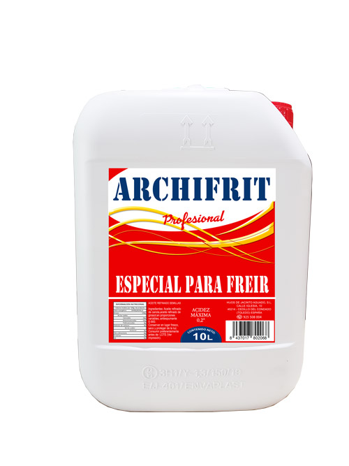 Archifrit. Aceite especial para freir